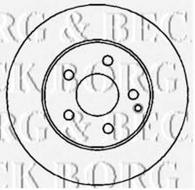 Тормозной диск BORG & BECK купить
