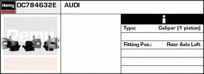 Тормозной суппорт Remanufactured REMY (Multiline) DELCO REMY