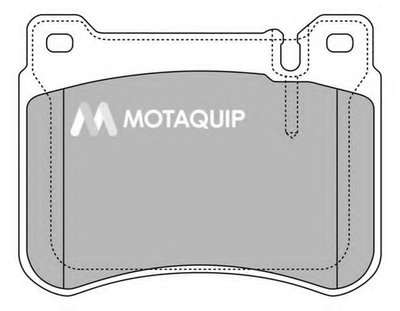 Комплект тормозных колодок, дисковый тормоз MOTAQUIP